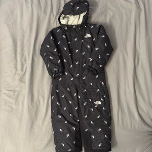 Lightly used north face snowsuit